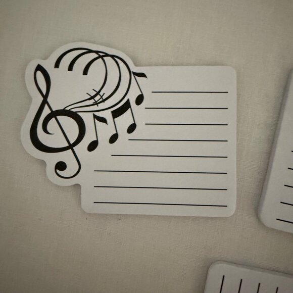 Songwriter Lyrics Ideas Desk Set Music Notebook Pens Notepads - Picture 5 of 10